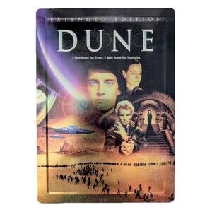 Dune Extended Edition Steelbook DVD 1984 David Lynch Sci-Fi Classic w/Insert
